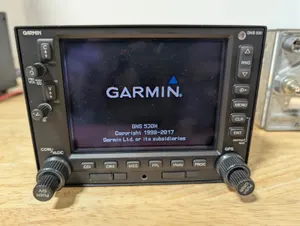 Garmin GNS 530W with Tray, Backplate, and Glideslope Indicator GI-106A